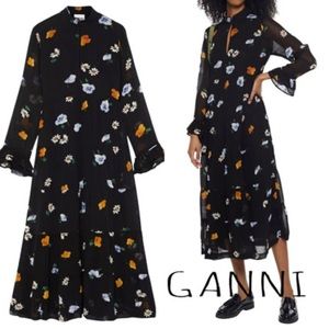 Ganni floral dress
